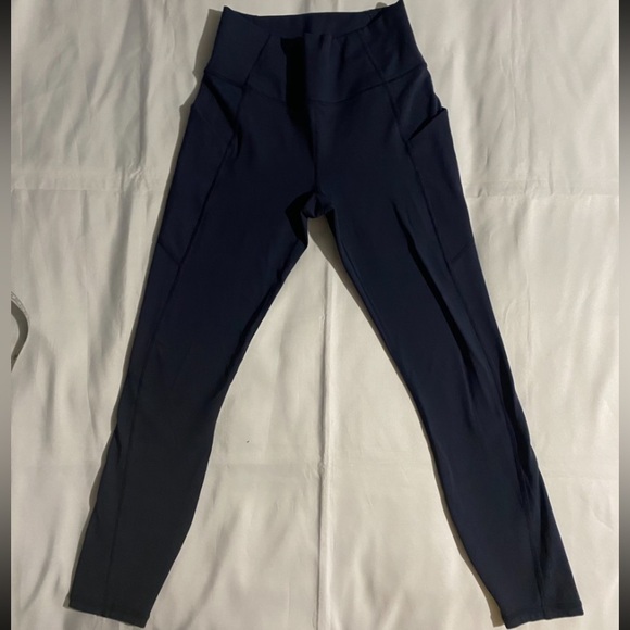 Fabletics Navy High Rise PureLuxe Leggings - Picture 7 of 9